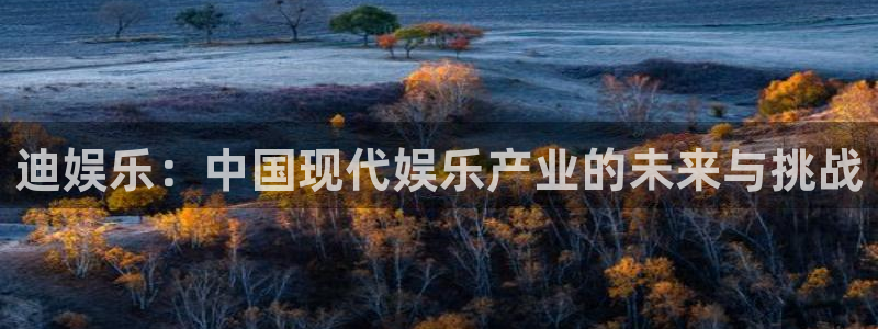 优游国际官网：迪娱乐：中国现代娱乐产业的未来与挑战