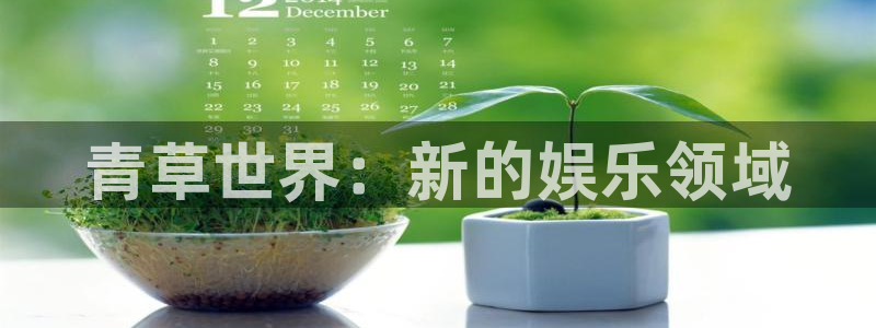 优游国际官网：青草世界：新的娱乐领域
